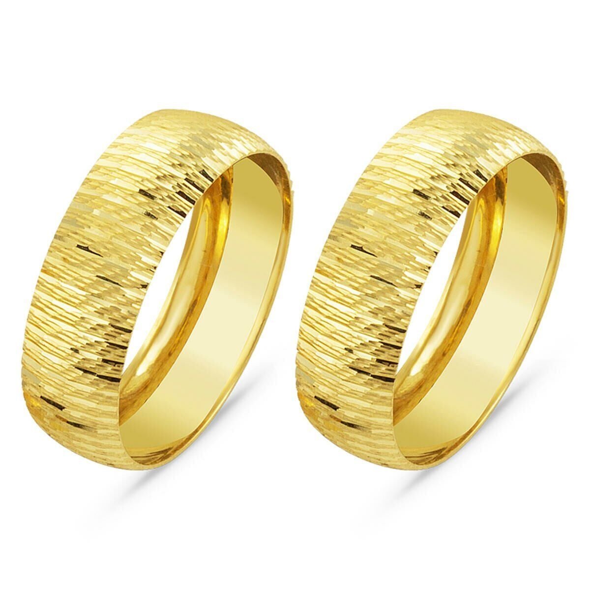 14K Yellow Gold Unisex Wedding Band