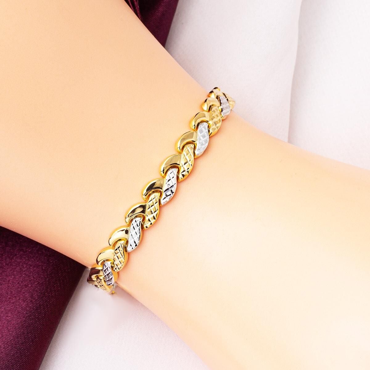 14K Yellow Gold Classic Bracelet (6.69 g)