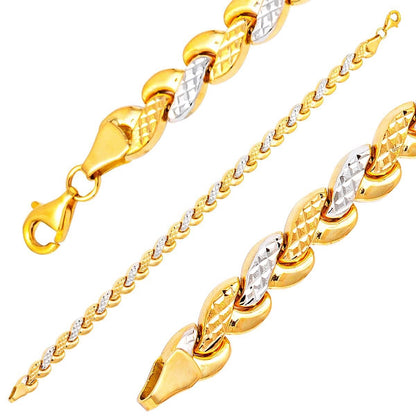 14K Yellow Gold Classic Bracelet (6.69 g)