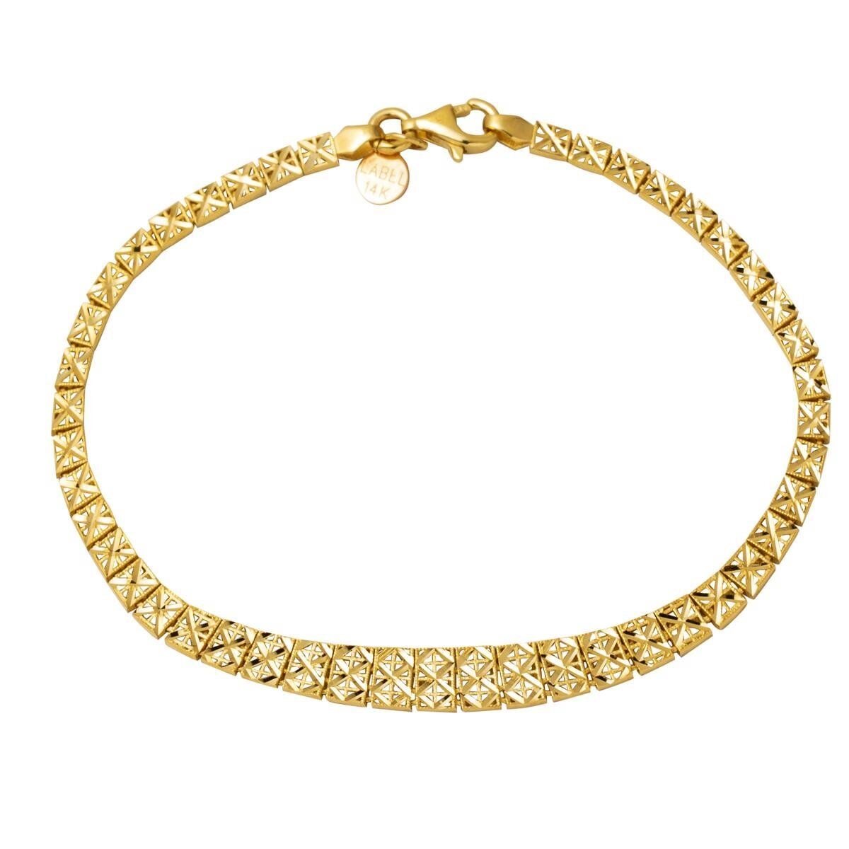 14K Yellow Gold Classic Bracelet (3.98 g)