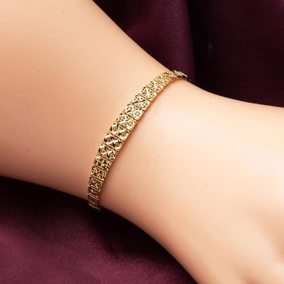 14K Yellow Gold Classic Bracelet (3.98 g)