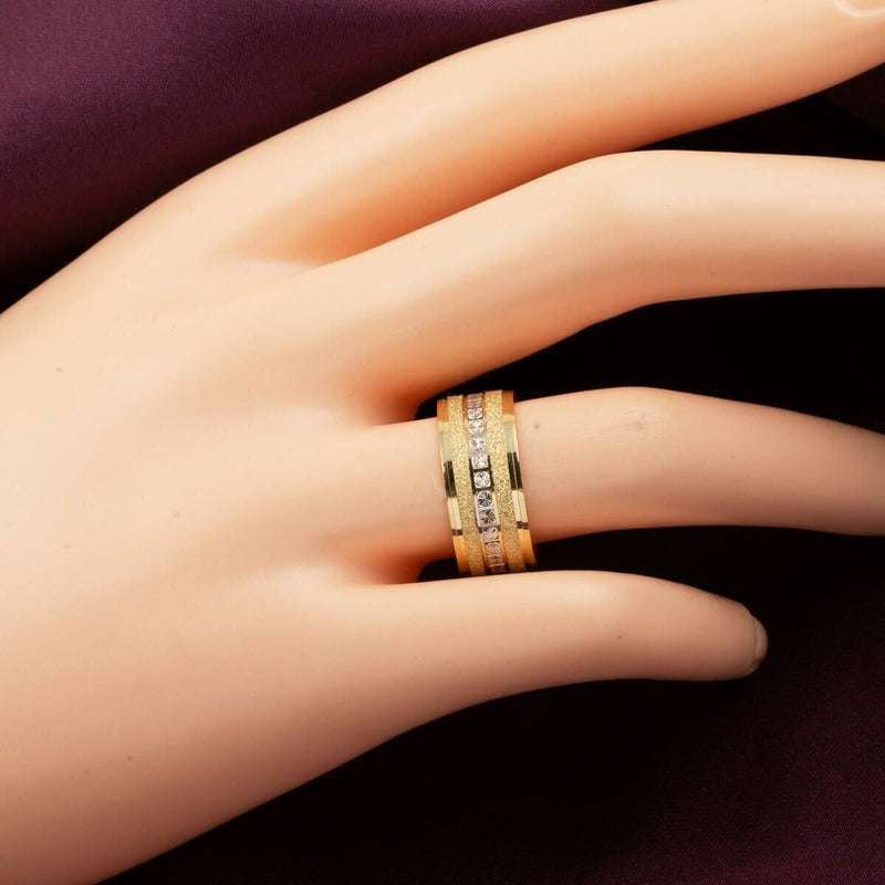 14K Yellow Gold Couple Wedding Band Set (7.5 g)