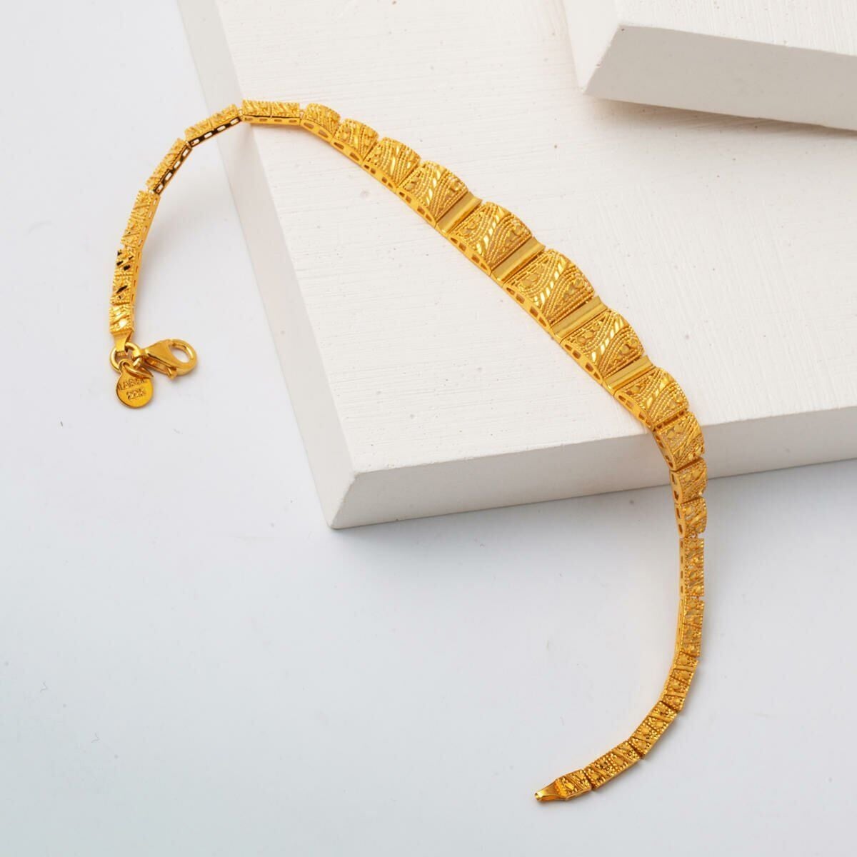 22K Yellow Gold Classic Bracelet
