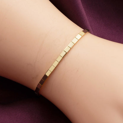 14K Yellow Gold Tennis Jewelry Set
