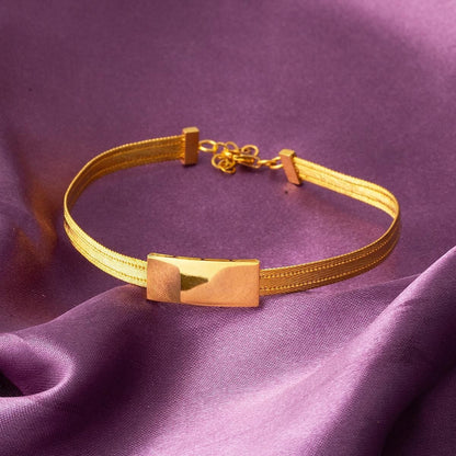 14K Yellow Gold Trabzon Mesh Bracelet