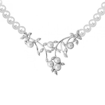 14K White Gold Terra Pearl Bridal Set