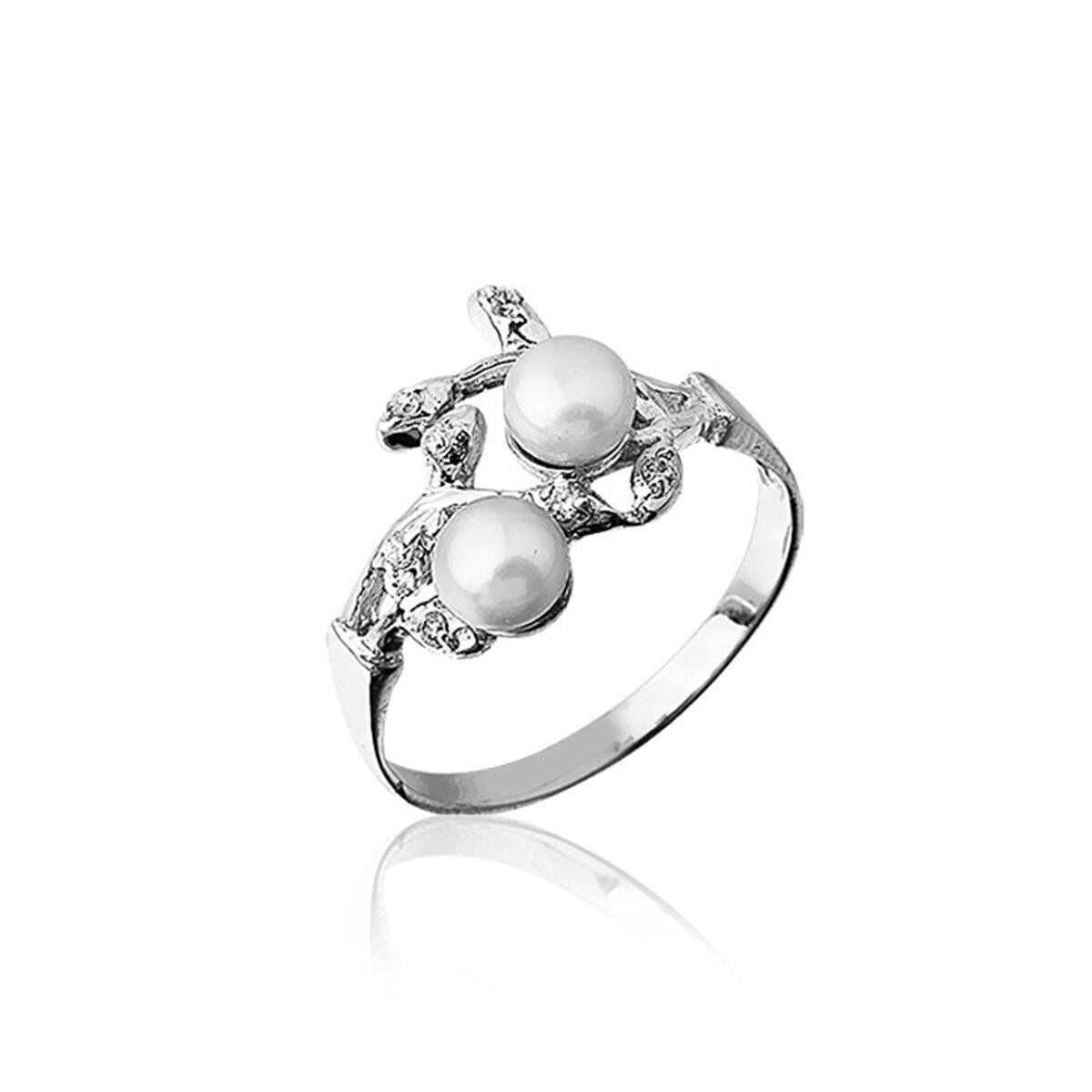 14K White Gold Terra Pearl Bridal Set
