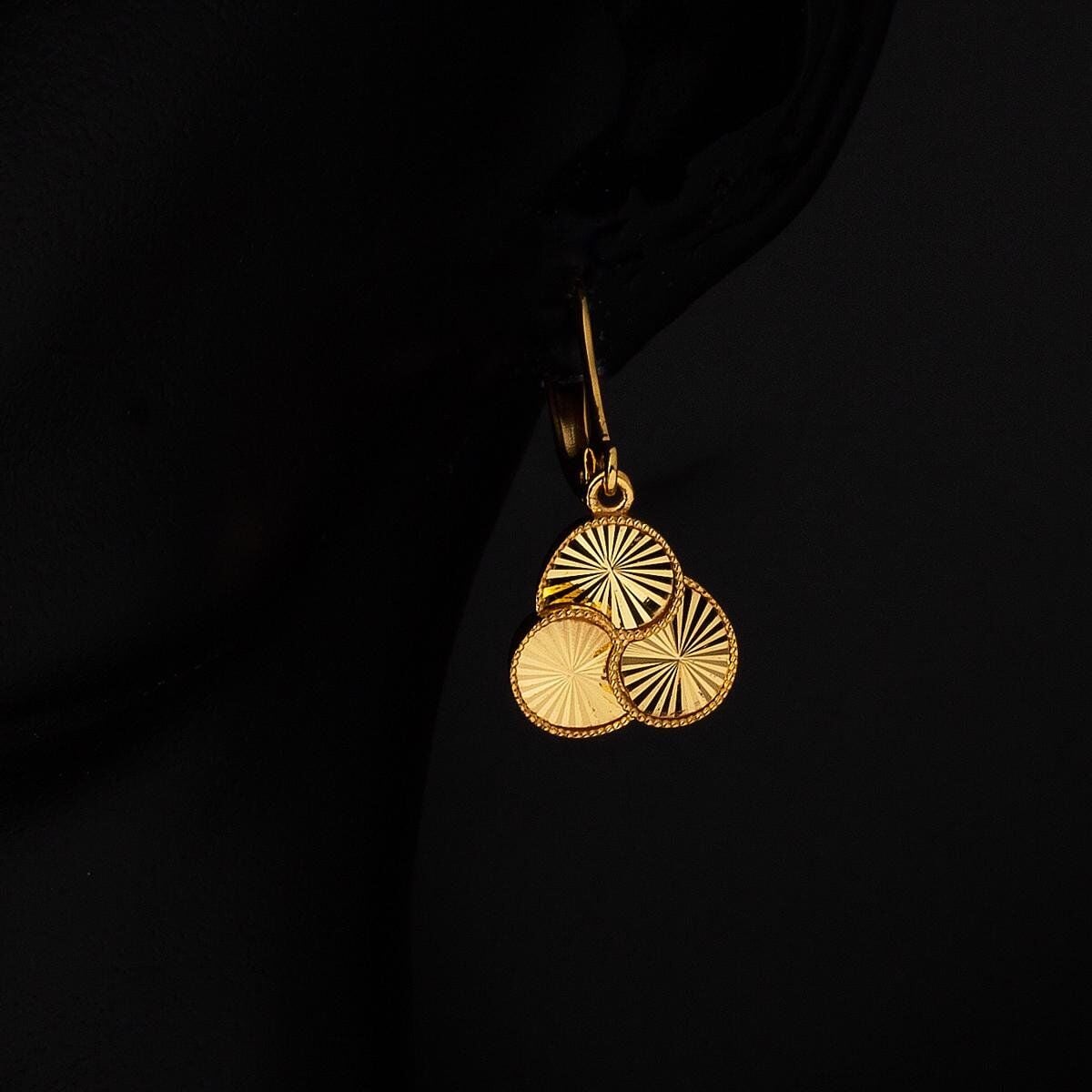22K Yellow Gold Therapy Earrings