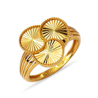 22K Yellow Gold Therapy Ring
