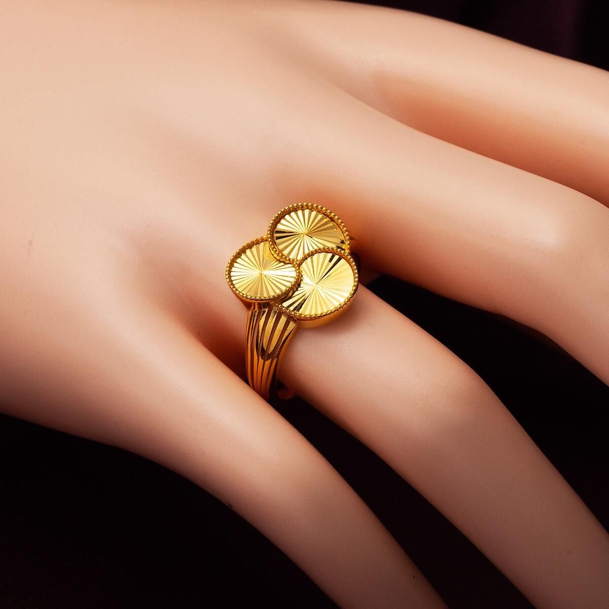 22K Yellow Gold Therapy Ring