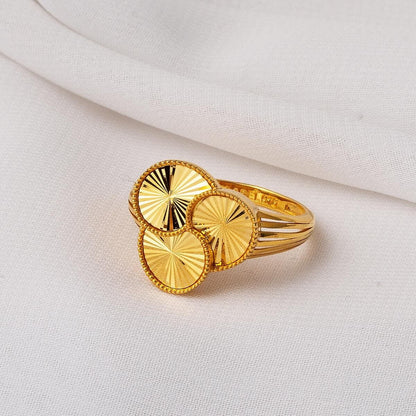 22K Yellow Gold Therapy Ring