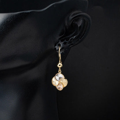 14K Yellow Gold Therapy Dangle Earrings