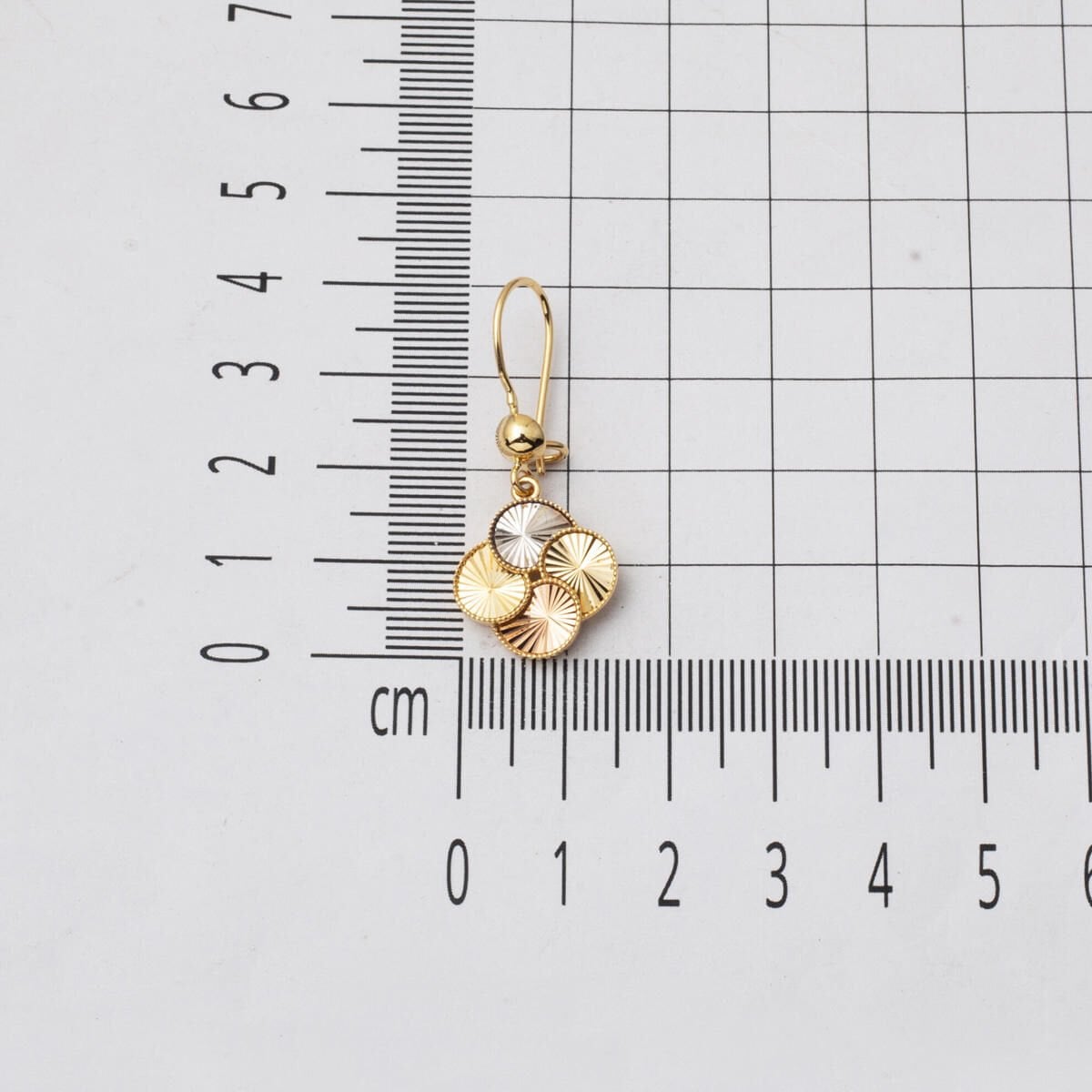 14K Yellow Gold Therapy Dangle Earrings