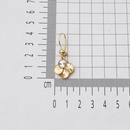 14K Yellow Gold Therapy Dangle Earrings