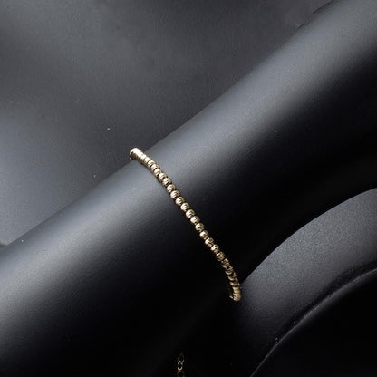 14K Yellow Gold Ball Chain Bracelet (3.92 g)