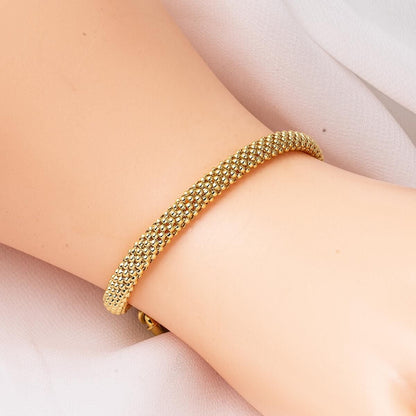 14K Yellow Gold Ball Chain Bracelet (9.5 g)