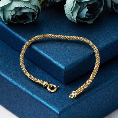 14K Yellow Gold Ball Chain Bracelet (9.5 g)