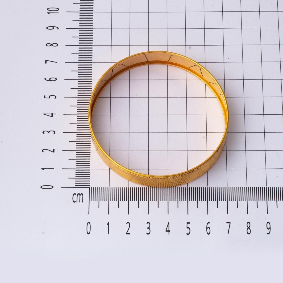 22K Yellow Gold Trabzon Mesh Bangle (20 g)