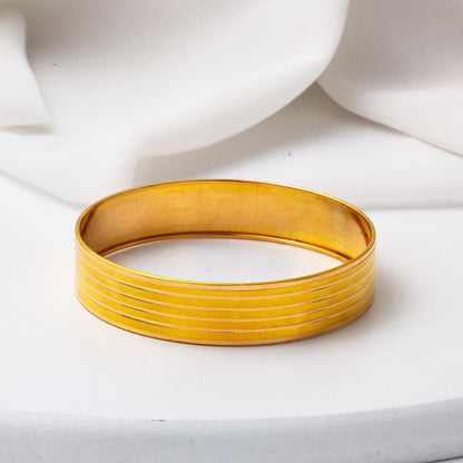 22K Yellow Gold Trabzon Mesh Bangle (20 g)