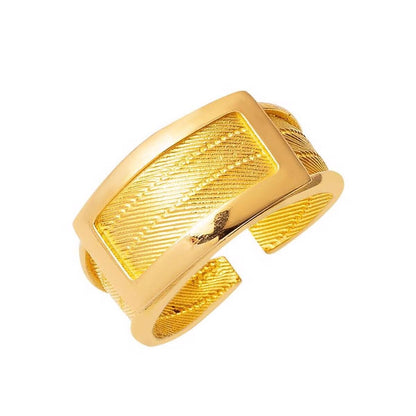 Yellow Sterling Silver Trabzon Mesh Ring
