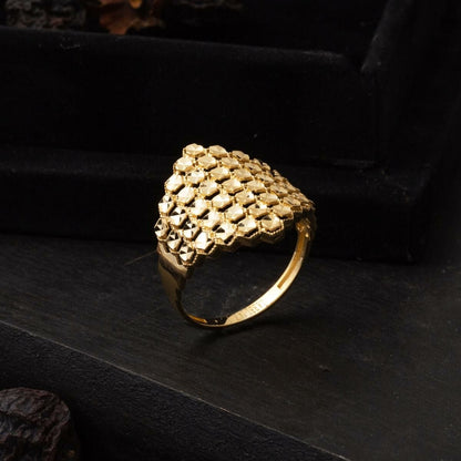 14K Yellow Gold Trendy Ring (2.9 g)