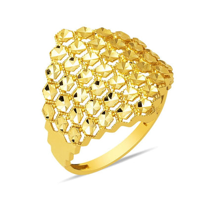 14K Yellow Gold Trendy Ring (2.9 g)