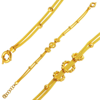 22K Yellow Gold Trendy Bracelet