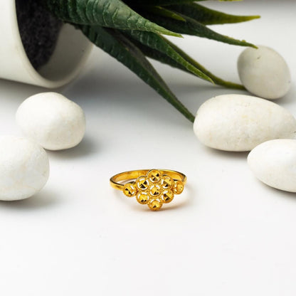22K Yellow Gold Trendy Ring