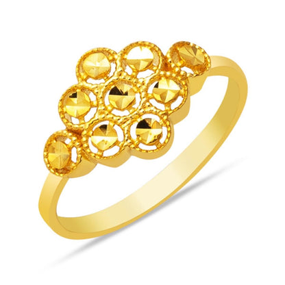 22K Yellow Gold Trendy Ring