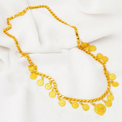 22K Yellow Gold Ottoman Tughra Collar Necklace