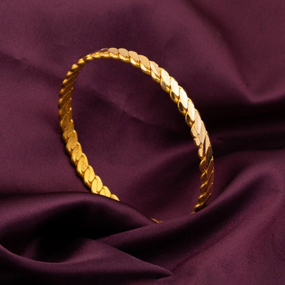 22K Yellow Gold 3-Piece Adana Twisted Bangle (36 g)