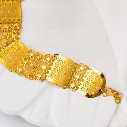 22K Yellow Gold Urfa Handcrafted Bracelet