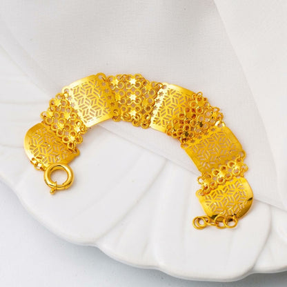 22K Yellow Gold Urfa Handcrafted Bracelet