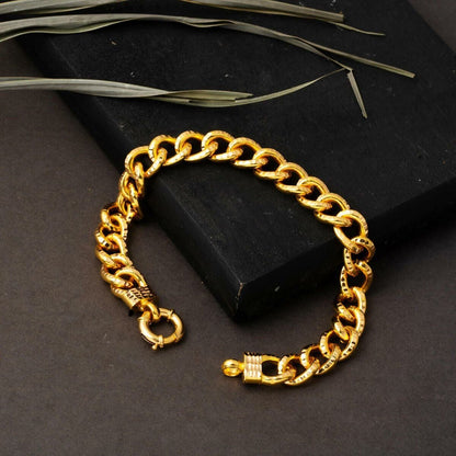 22K Yellow Gold Space Path Bracelet (14.5 g)