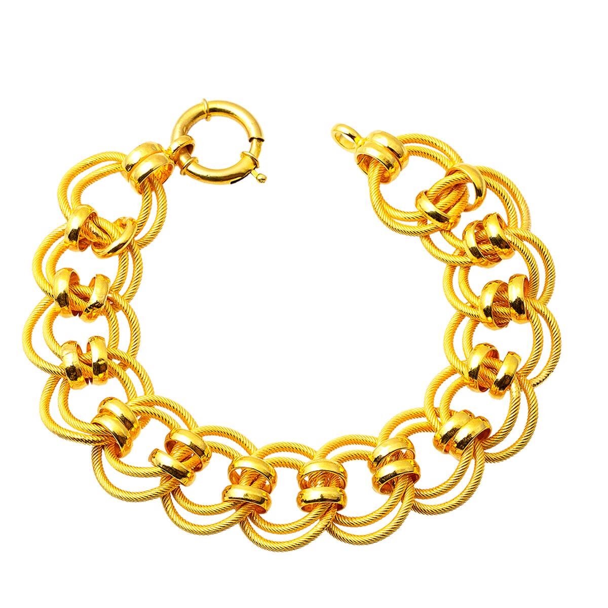 22K Yellow Gold Milky Way Bracelet (24.5 g)