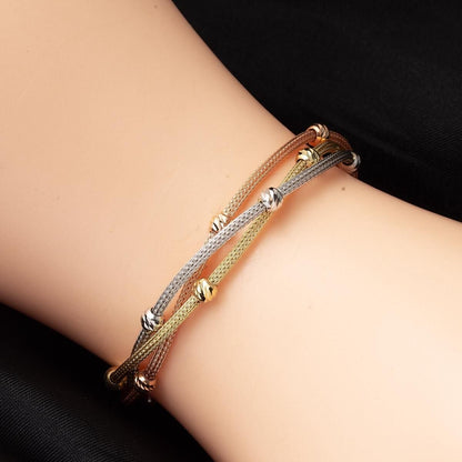 14K Yellow Gold Yakamoz Tria Chain Bracelet