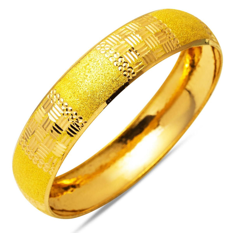 22K Yellow Gold Investment Bangle (18 g)