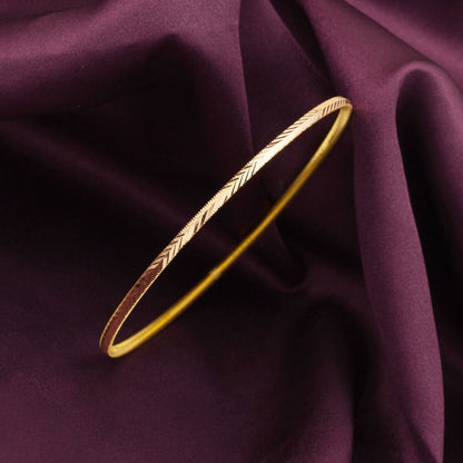 22K Yellow Gold Investment Ajda Bangle (11 g)