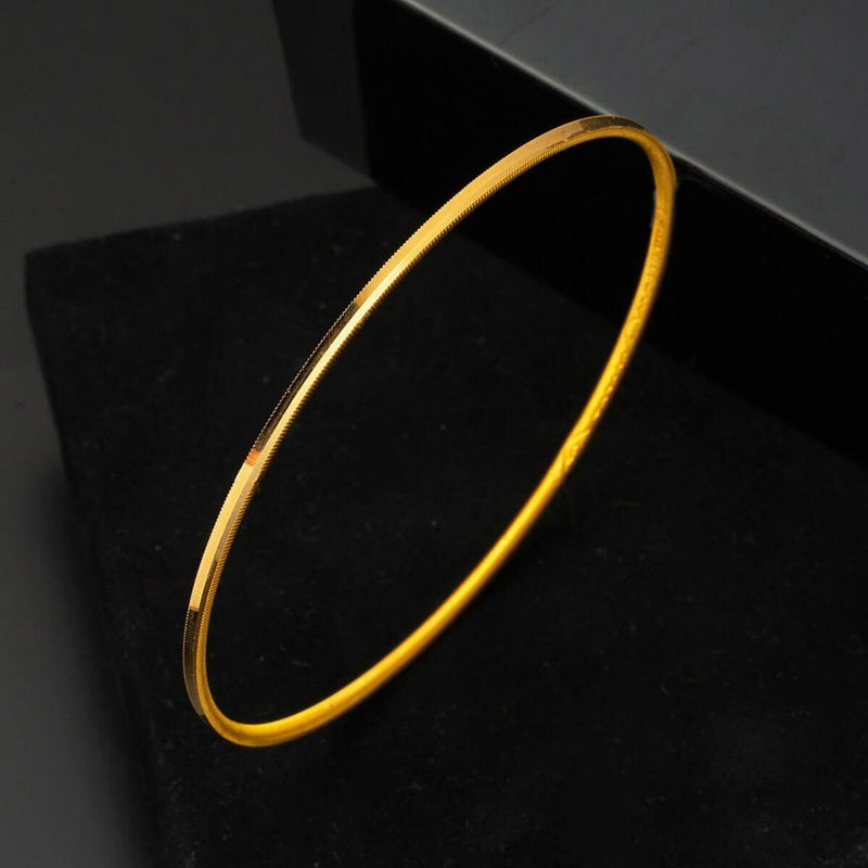 22K Yellow Gold Investment Ajda Bangle (17 g)