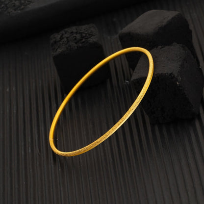 22K Yellow Gold Investment Ajda Bangle (18 g)