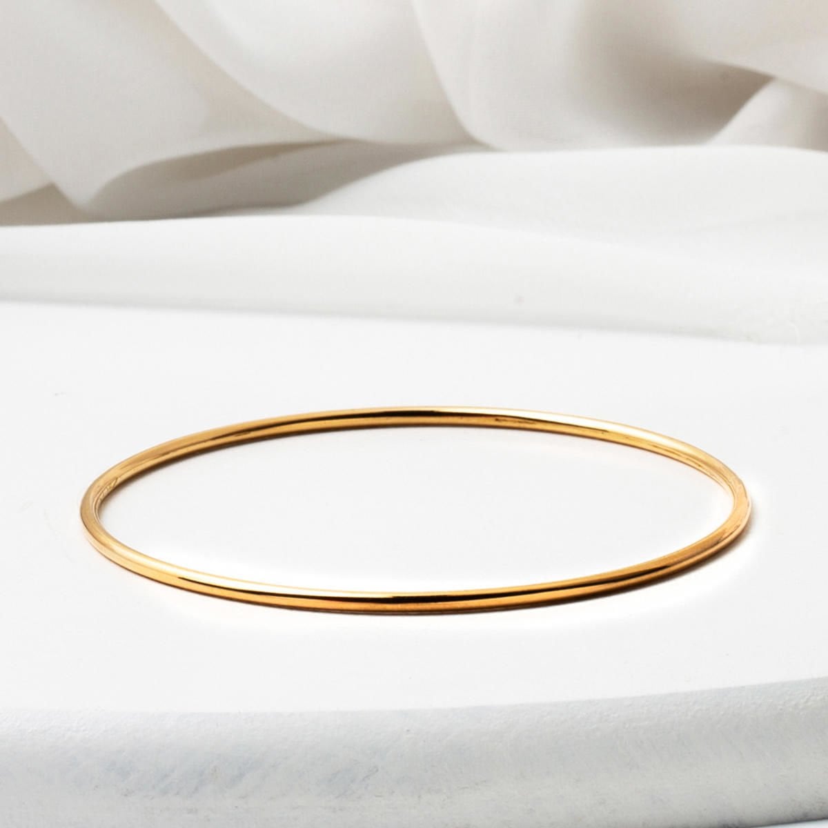 22K Yellow Gold Investment Ajda Bangle (14 g)