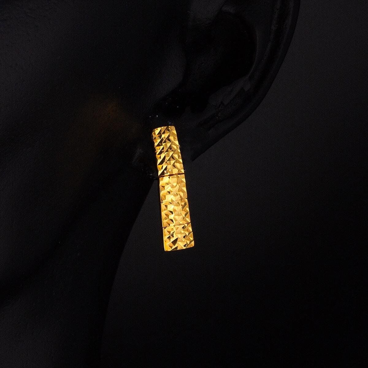22K Yellow Gold Snake Skin Jewelry Set