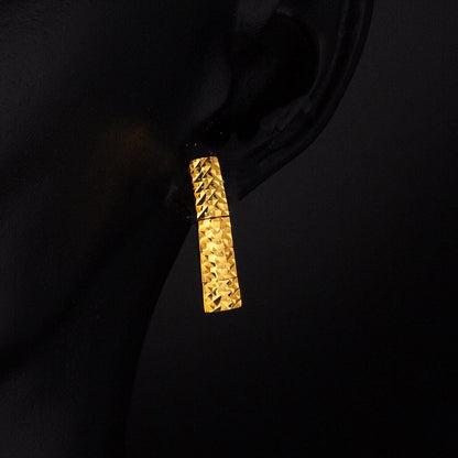 22K Yellow Gold Snake Skin Jewelry Set