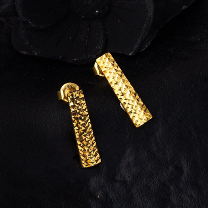 22K Yellow Gold Snake Skin Jewelry Set