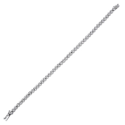 1/4 ct. tw. Diamond Tennis Bracelet in 14K White Gold 7 inch