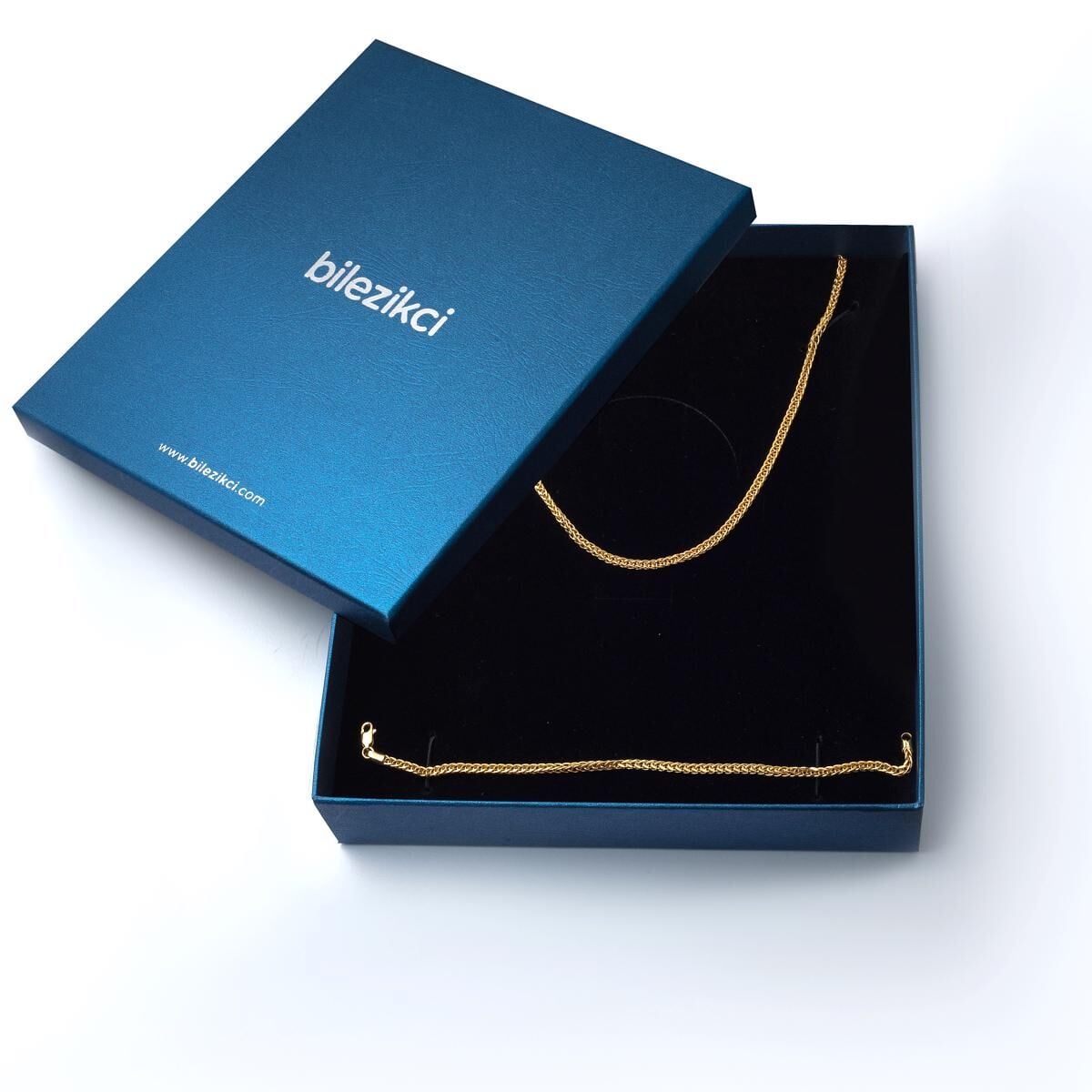 14K Yellow Gold Chain Necklace and Bracelet Set (9.67 g)