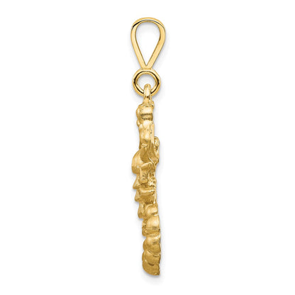 10k Yellow Gold Scorpion Charm