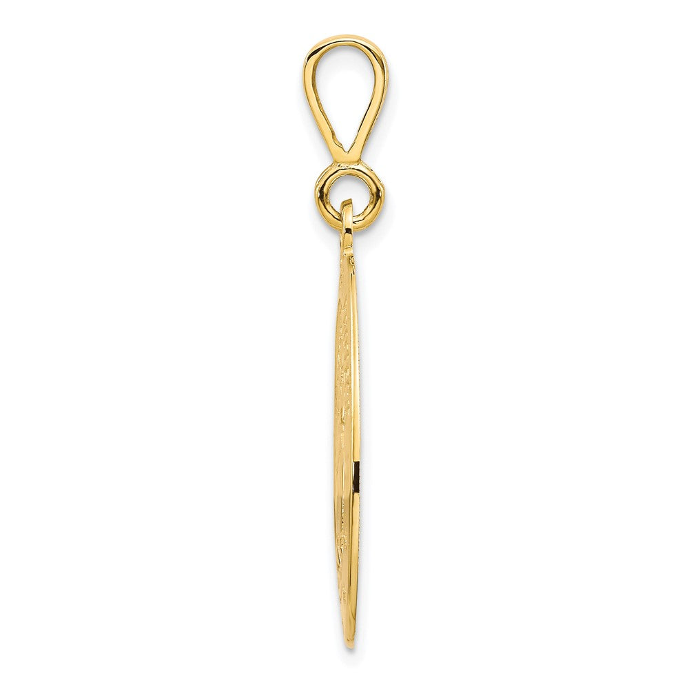 10k Yellow Gold St. Christopher Medal