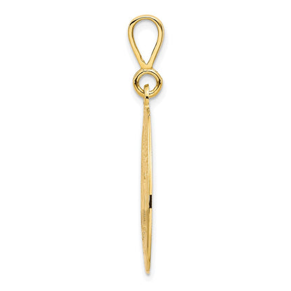 10k Yellow Gold St. Christopher Medal