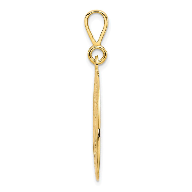 10k Yellow Gold St. Christopher Medal